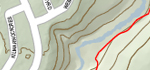 Topography and Trails - Grouse Area Thumbnail